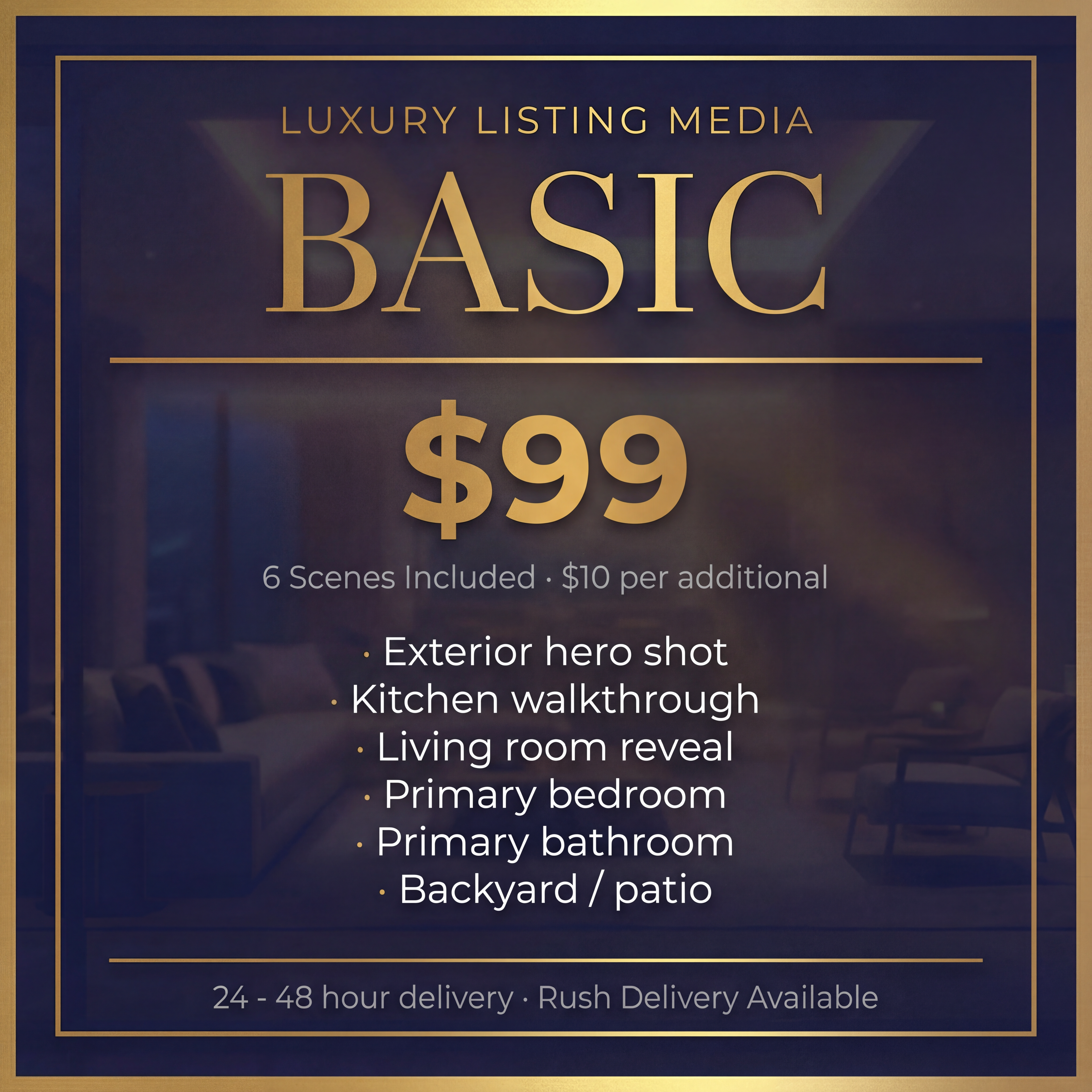 Basic AI Cinematic Walkthrough + Virtual Staging