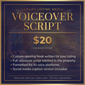 Voiceover Script