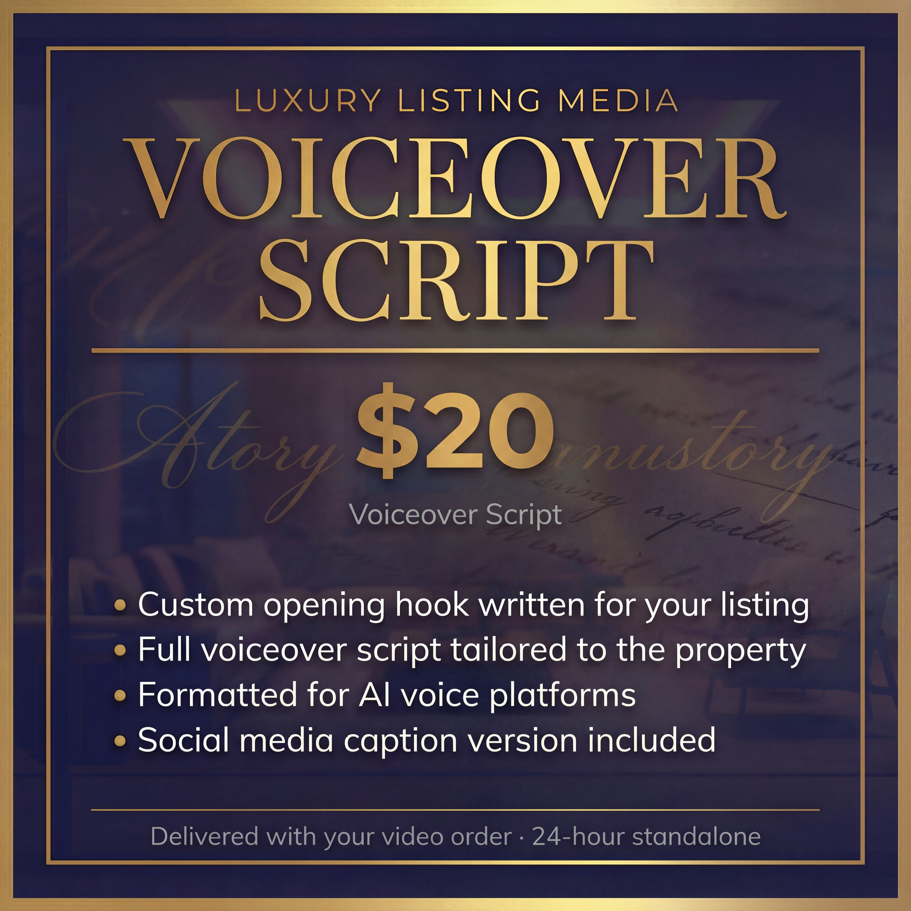 Voiceover Script